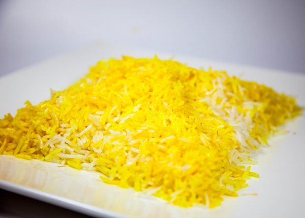 How to Make Persian Saffron rice