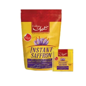 Instant saffron extract powder