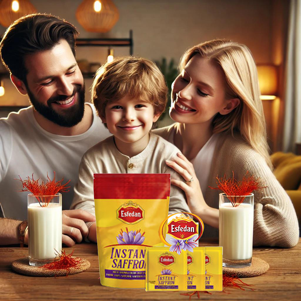 saffron milk drink