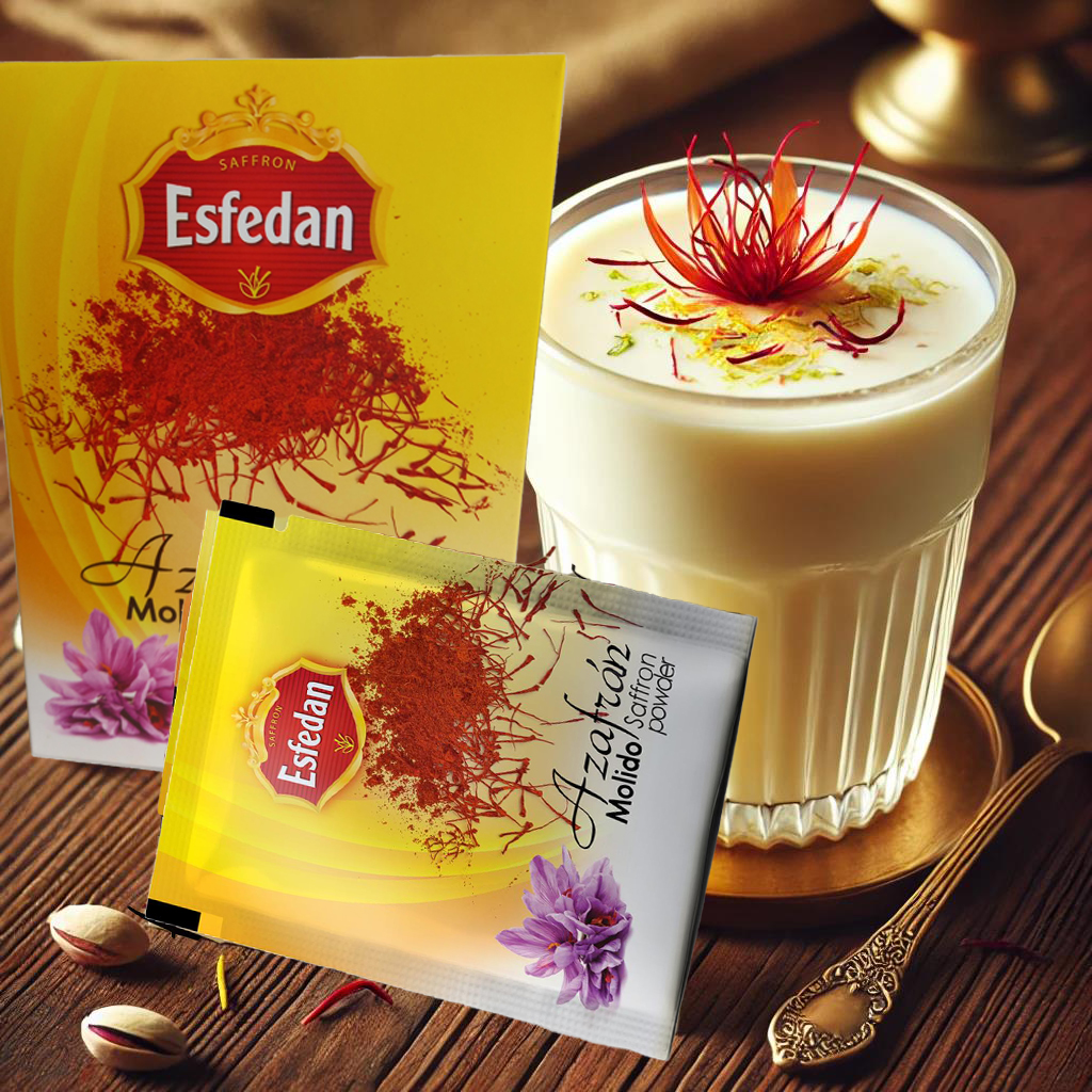 saffron milk drink