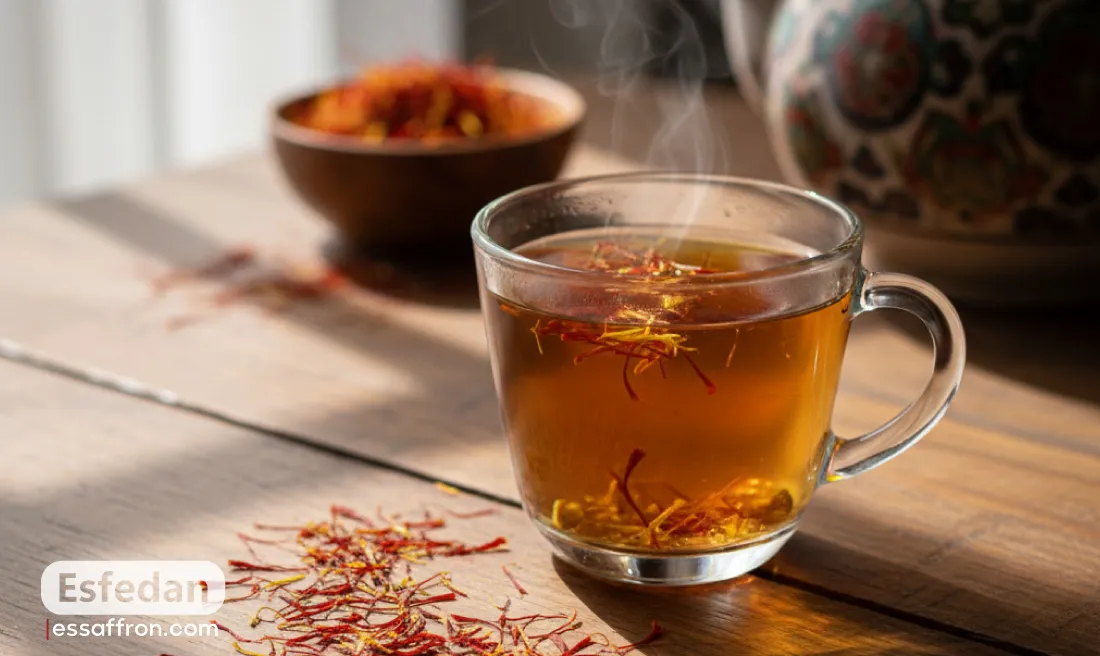 ealth Benefits of Saffron Tea