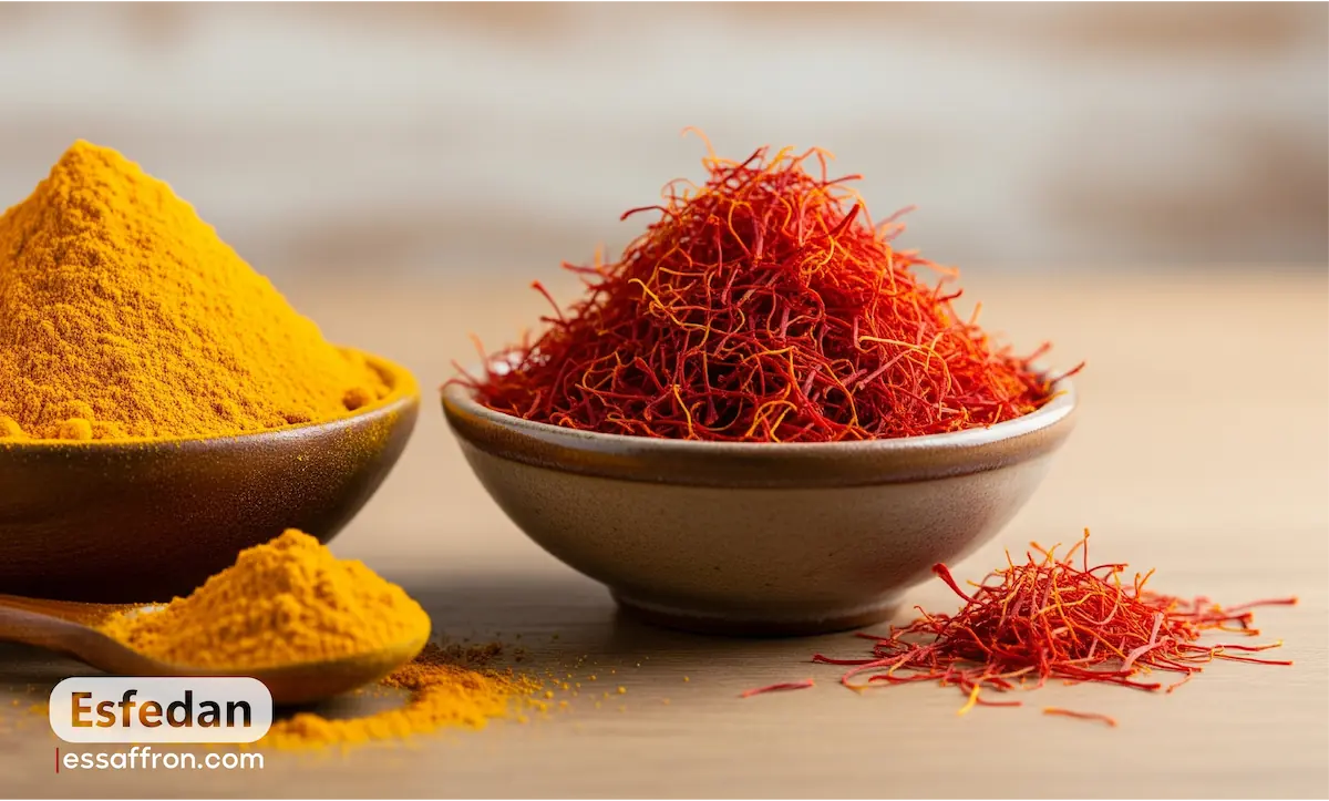Saffron vs Turmeric - What's the Difference?