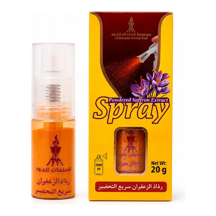 Instant Saffron Spray Powder