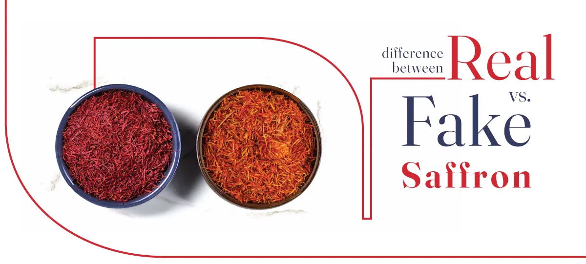 Real Saffron vs Fake Saffron in uk