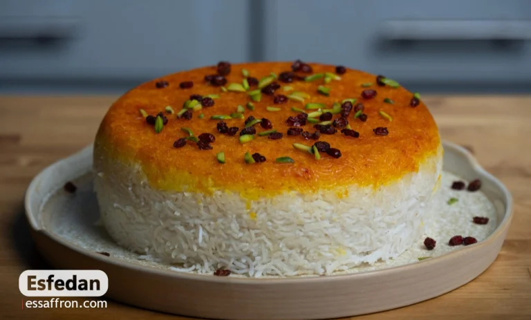 How to Make Iranian Saffron Rice